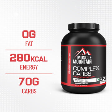 Muscle Mountain Complex Carbs (Orange Flavour)